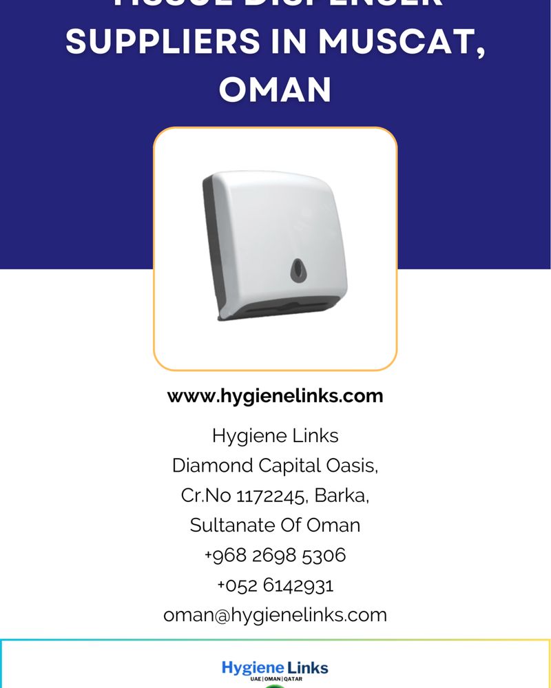 [Irin Issac] Tissue Dispenser Suppliers in Muscat, Oman