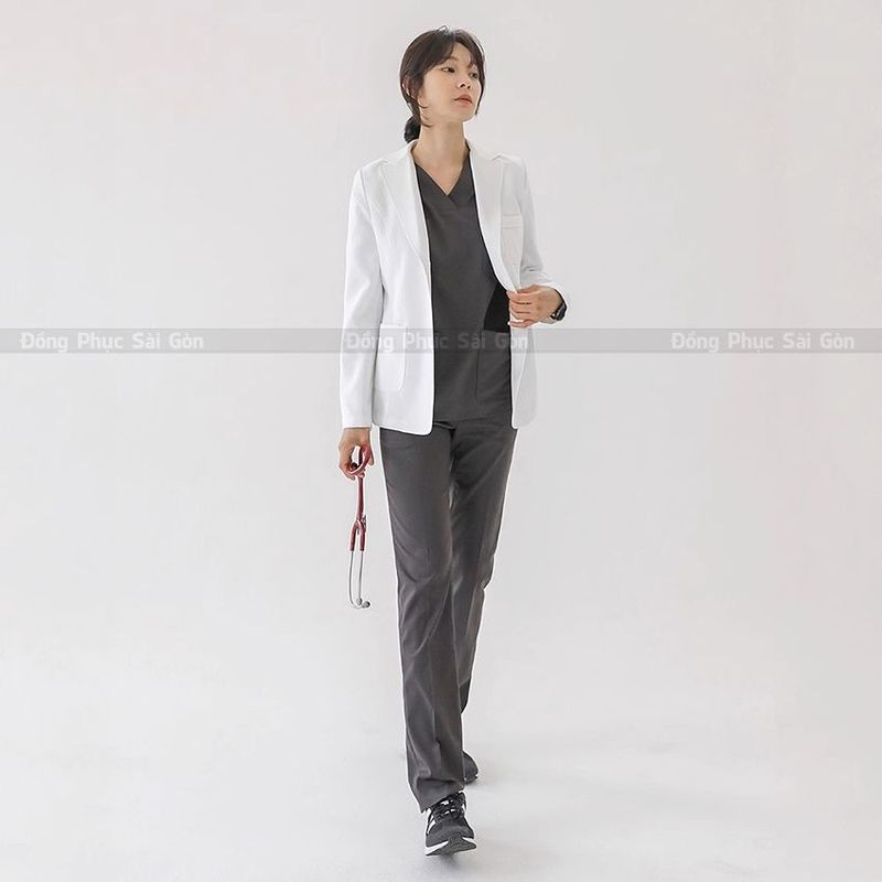 Mẫu đồng phục bác sĩ chuyên nghiệp
