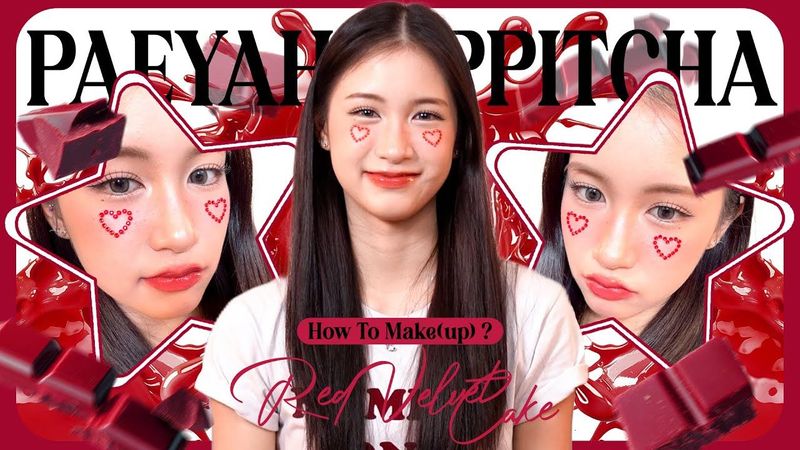 How To Make(up) “Red Velvet Cake” with “Paeyah QRRA” ?
