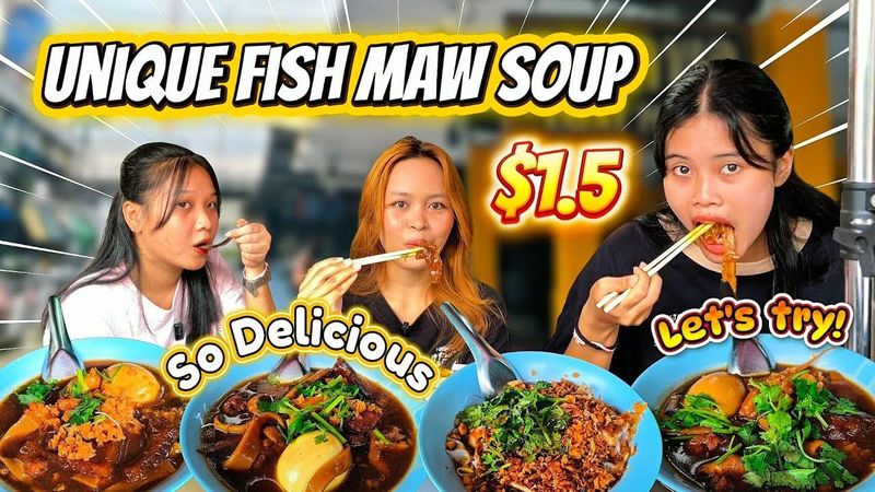 Unique Fish Maw Soup at Talat Phlu Railway | EP.16