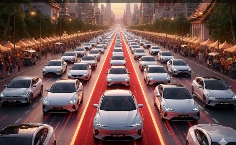 เปิดพรมแดง 5 แม่ทัพ EV จีนบุกไทย: เจาะจุดเด่น รุ่นเด่น และยอดขายปี 2025