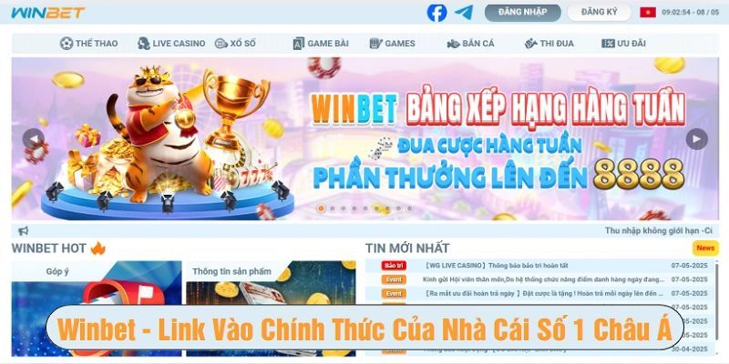 Winbet 🎖️ Top #1 Nền Tảng Giải Trí Online Uy Tín Châu Á