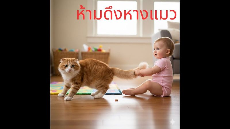 ดึงหางแมวอันตรายไหม