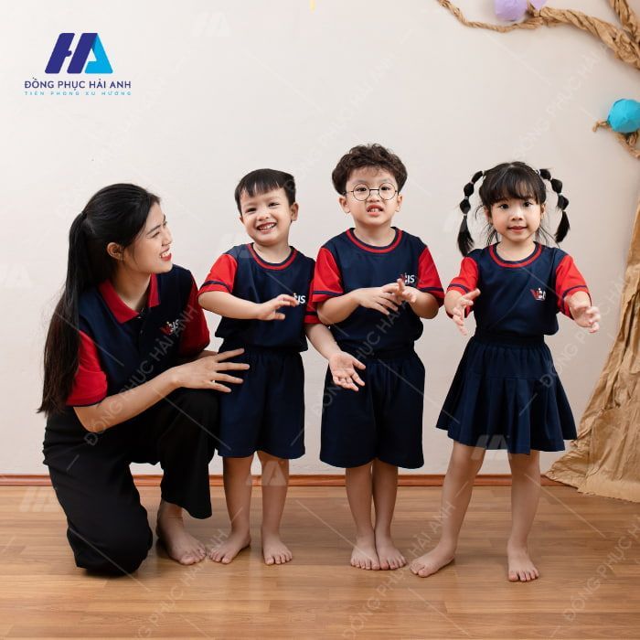 Mẫu Đồng Phục Mầm Non Trường Việt Anh - BVIS