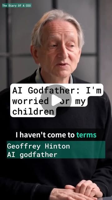 ControlAI on Instagram: “AI godfather and Nobel Prize winner Geoffrey Hinton says he’s worried about what superintelligence could mean for his children’s future. “There’s so many ways it could get rid of people. All of which would of course be very nasty.”″