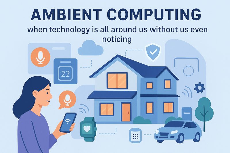 [Idea for better life] ⌚️ Ambient Computing — “เมื่อเทคโนโลยีอยู่รอบตัว ...