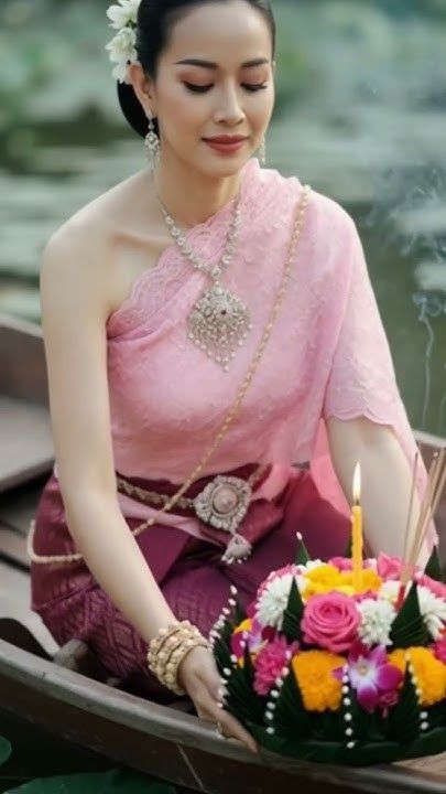 🇹🇭ร่วมกันสืบสานวัฒนธรรมไทยด้วยการใส่ชุดไทยไปลอยกระทง #LoyKraThong Festival #ชุดไทยพระราชนิยม