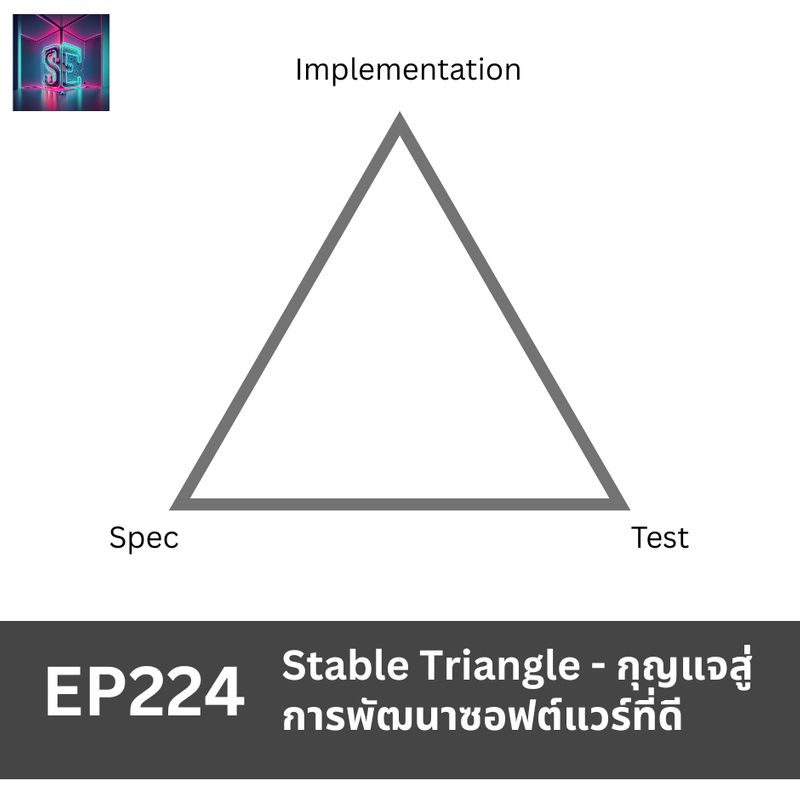[SE Corner - พอดแคสต์วิศวกรรมซอฟต์แวร์] EP224 - Stable Triangle - กุญแจ ...