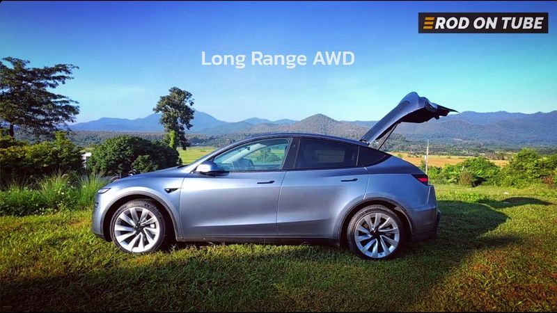 ลองขับ Tesla Model Y ไปป้ายยาสายแคมป์ - Rod On Tube
