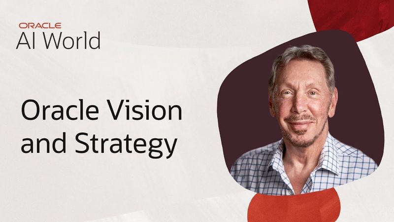 Larry Ellison Keynote on Oracle’s Vision and Strategy: Oracle AI World 2025