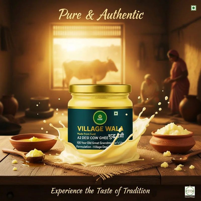 Buy A2 Desi Cow Ghee Online | Best Desi-Bilona Ghee in India