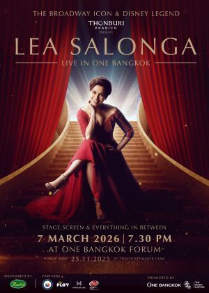 Official Ticket | Thonburi Phanich presents LEA SALONGA Live in One Bangkok