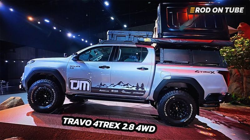 TOYOTA TRAVO 4TREX 4WD & TOYOTA CHAMP SUPER SWB แนวทางแต่งจาก TJM - Rod On Tube