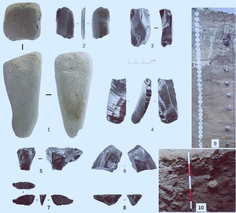 [วศ. นฤพนธ์ เพ็งอ้น] งานหัตถกรรมจากหินออบซิเดียน​ แหล่งโบราณคดี​ ยุคหินเก่า​ ต้าตงในเมืองเหอหลง มณฑลจี๋หลิน​ ประเทศ​จีน
ห้าหมื่น​ปีก่อน​ มนุษย์​ยุคหินเก่าตอนปลาย​ในจีนภาคเหนือ​ได้ใช้หินออบซิเดียนจากแถบภูเขาฉางไป๋เป็นกลุ่ม