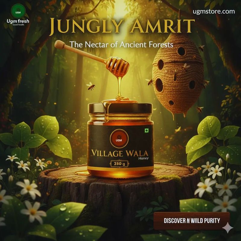 UGM Village Wala Jungly Amrit Honey