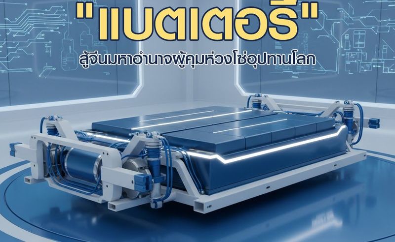 💥 ศึกชี้ขาด! สหรัฐฯ เร่งสร้าง ”แบตเตอรี่” สู้จีน มหาอำนาจผู้คุมห่วงโซ่อุปทานโลก