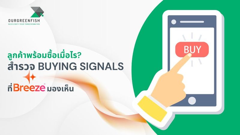 ลูกค้าพร้อมซื้อ เมื่อไร? สำรวจ Buying Signals ที่ Breeze มองเห็น