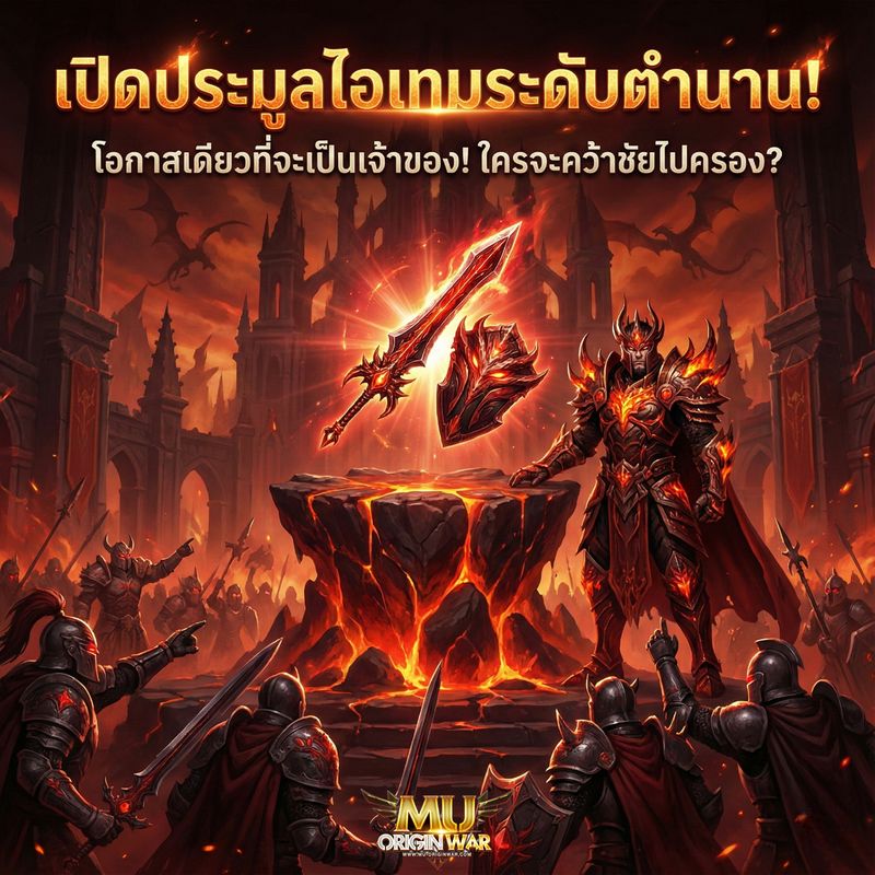 [Mu Origin War เกมส์มิวมือถือ] ⚔️ MU OriginWAR 11.5.0 ⚔️ ประกาศเชิญผู้ ...