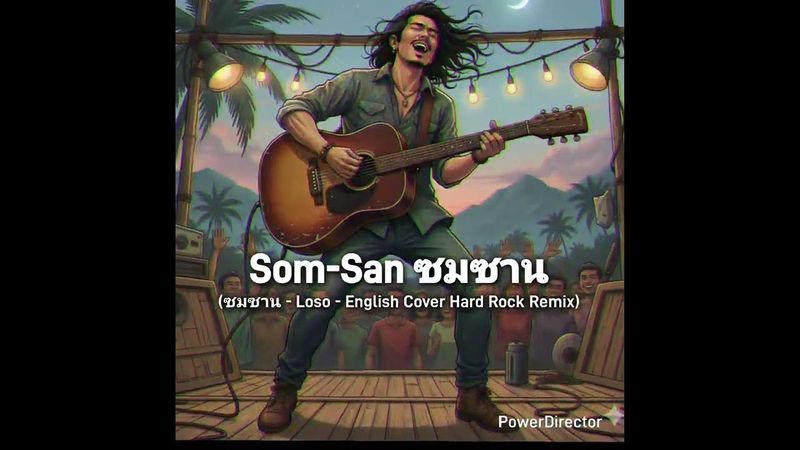 Som-San ซมซาน (ซมซาน - Loso - English Cover Hard Rock Remix