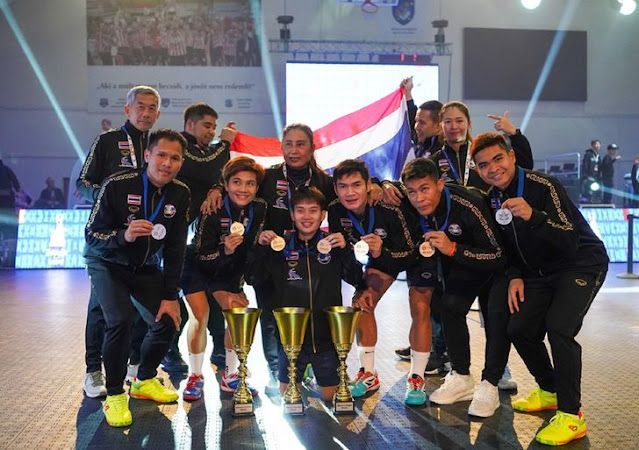 ข่าวด่วน! ”จุฑาทิพย์ กันทะธง” นำทัพเทคบอลไทยคว้า 2 แชมป์โลกที่โรมาเนีย เตรียมลุยศึกซีเกมส์ต่อ