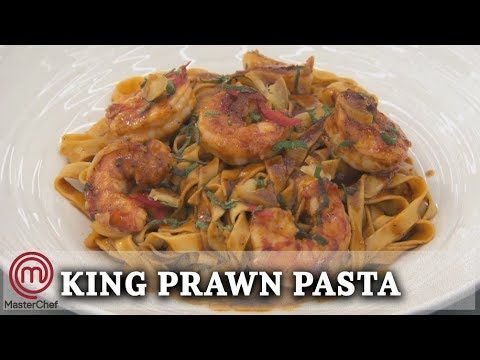How To Make | Marcus Wareing’s Tagliatelle Pasta, With Prawns and Prawn Sauce | MasterChef UK