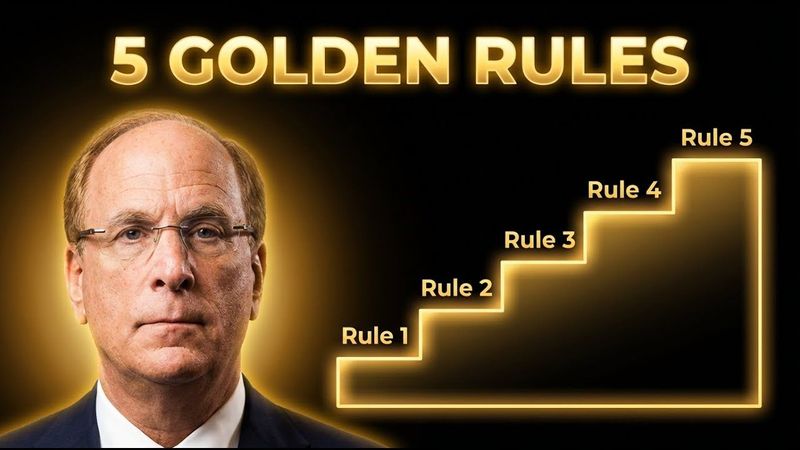 Larry Fink: The 5 Golden Rules Every Investor Must Know