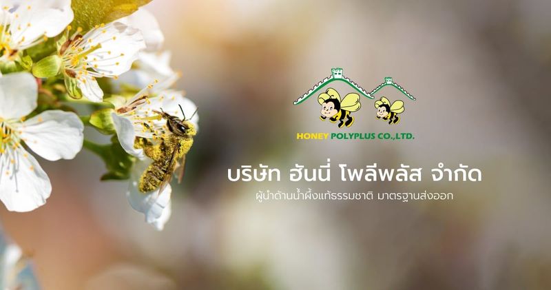 บริษัท ฮันนี่ โพลีพลัส จำกัด ผู้นำด้านน้ำผึ้งแท้ธรรมชาติ