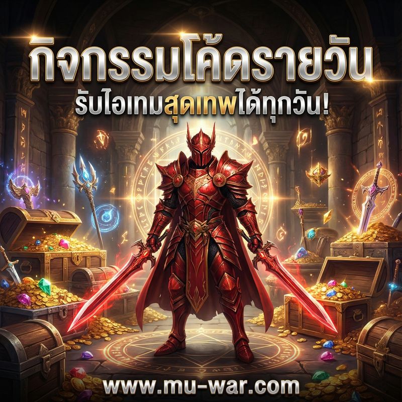 [Mu Origin War เกมส์มิวมือถือ] ⚔️ MU OriginWAR 11.5.0 ⚔️ กิจกรรมวันนี้ ...