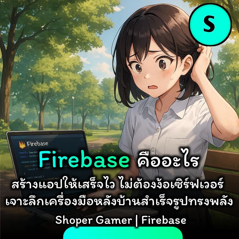 [Shoper Gamer] Firebase คืออะไร โดย