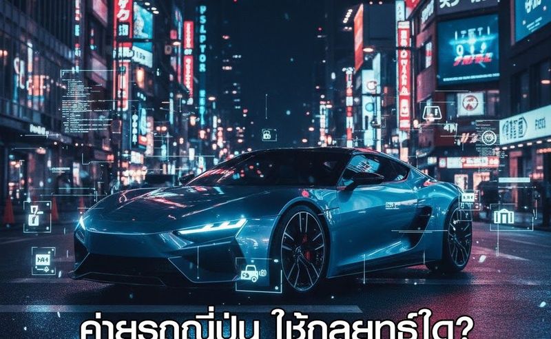 ค่ายรถญี่ปุ่น ใช้กลยุทธ์ใด? ให้อยู่รอดในตลาดโลก 2026