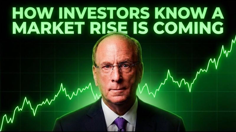Larry Fink: How Investors Know a Market Rise Is Coming