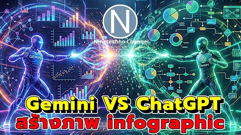 Gemini VS GhatGPT ใครสร้างภาพ Infographic ได้ดีกว่ากัน