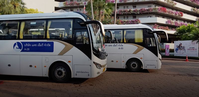 บริการเช่ารถบัส DASH MV รถทันสมัยพร้อมคนขับ มาตรฐานสากล