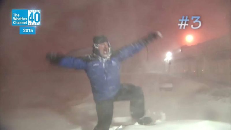 #TWC40: Jim Cantore LOVES Thundersnow