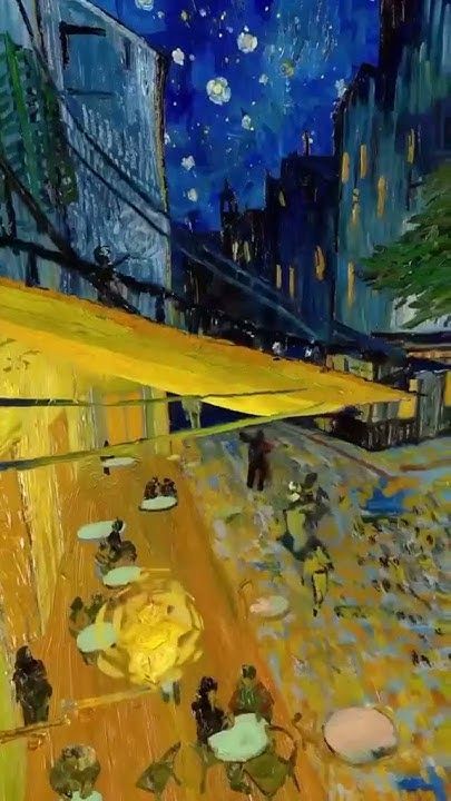 AI Animation of Van Gogh’s painting “Café Terrace at Night”