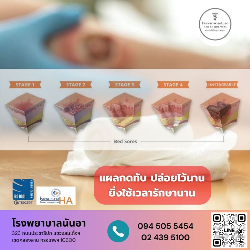 แผลกดทับ แผลเบาหวาน รักษาได้