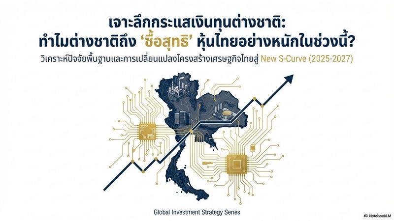 ต่างชาติเห็นภาพชัด เทเงินปั้นไทยเป็นศูนย์กลางเทคโนโลยีโลกแห่งใหม่ 🇹🇭