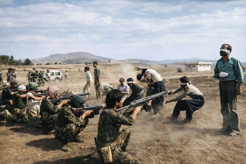 [The Last karuda] หน่วยประหารในอิหร่าน
ภาพถ่ายโดย Jahangir Razmi ช่างภาพชาวอิหร่าน