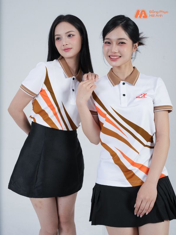 Mẫu Áo Polo Đồng Phục Công Ty In Chuyển Nhiệt Shopee Express