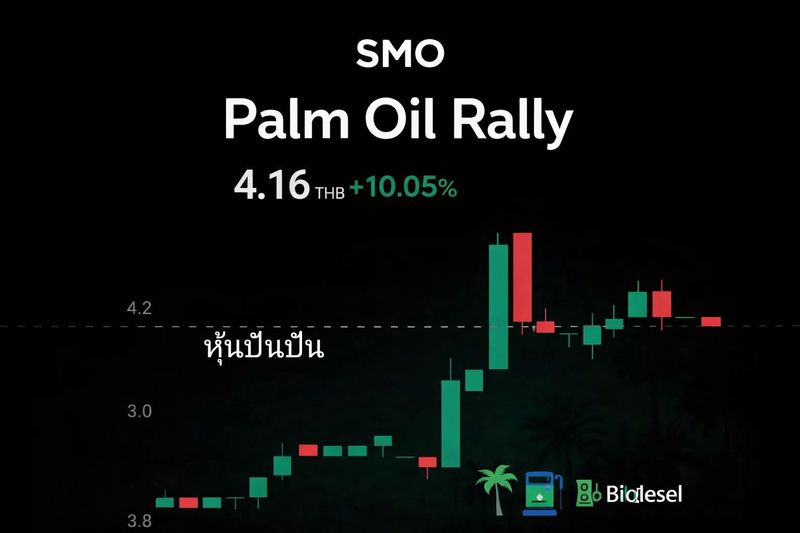 [หุ้นปันปัน] SMO “ด.ช. หฤษฎ์ สมอทอง” นำทีมหุ้นปาล์มพุ่ง 10% รับข่าวรัฐ ...