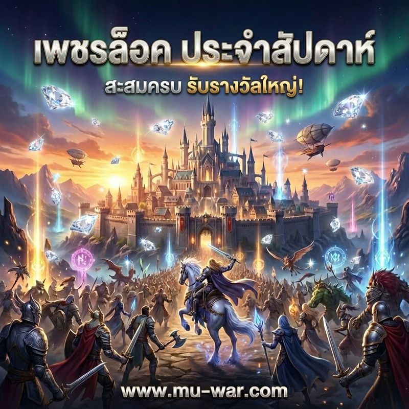 [Mu Origin War เกมส์มิวมือถือ] ⚔️ MU OriginWAR 11.5.0 ⚔️ กิจกรรมประจำ ...