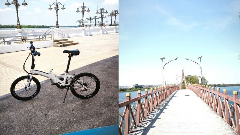 [พิกัดความรู้สึก] วันหยุดที่บึงหนองบอน
ปั่นจักรยานคันเล็กกับบรรยากาศดีๆ
ความสงบ ความสวยงาม ความร่มรื่น
เราหาได้จากที่แห่งนี้
ความสุขเราหาได้เสมอ และคิดว่าเราหาสิ่งไหนเราก็จะเจอสิ่งนั้น ถ้าสิ่งที่เราหามันไม่เกินศักยภาพข