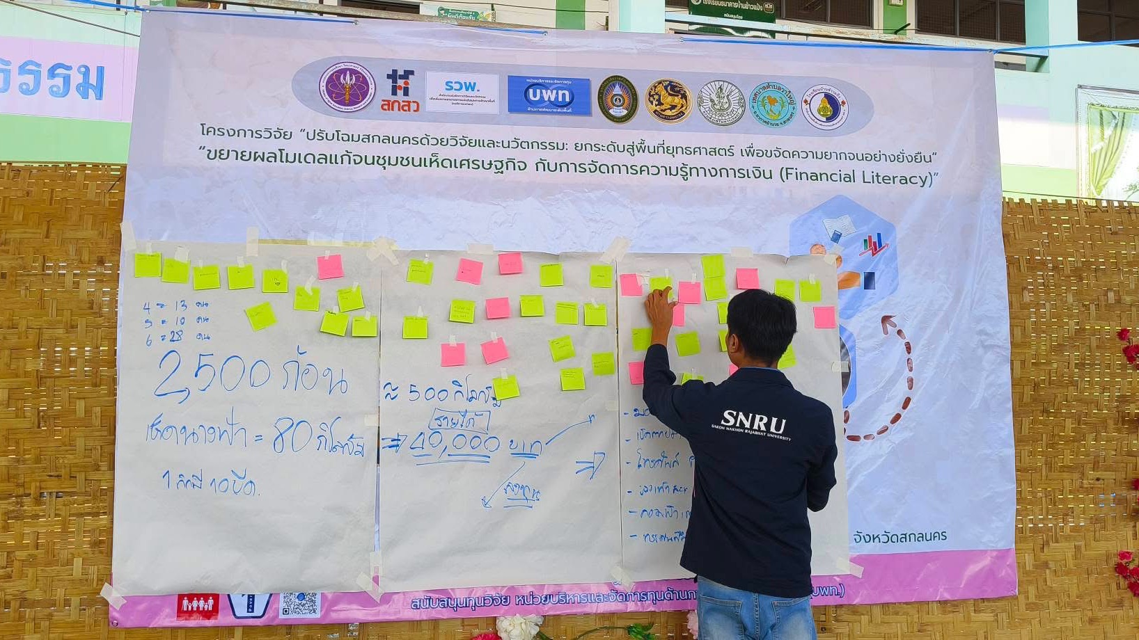 ชวนน้อง ป.4-6 อย่างไร ให้อยู่เพาะเห็ด 2,500 ก้อน ที่ รร.บ้านข้าวแป้ง