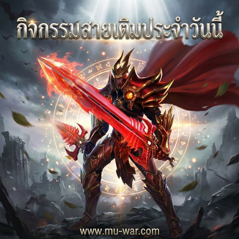 [Mu Origin War เกมส์มิวมือถือ] ⚔️ MU OriginWAR 11.5.0 ⚔️ วันมีกิจกรรม ...