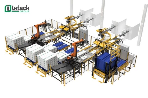 [Intech Group] Robot đóng gói thùng carton- Intech Group Robot đóng gói ...
