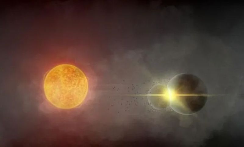 นักดาราศาสตร์จับภาพวินาทีประวัติศาสตร์ ”ดาวเคราะห์พุ่งชนกัน” คาดคล้ายเหตุการณ์กำเนิดดวงจันทร์ของโลก - SPACEMAN มนุษย์อวกาศ