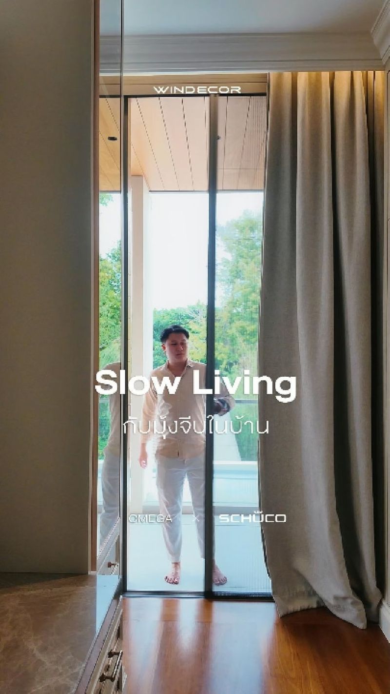 47 shares | Slow Down: ลมโชยผ่านมุ้งจีบ ชีวิตที่กลับมาสงบ
-
คำว่า Slow Down สำหรับผมไม่ใช่แค่คำเตือนให้ช้าลง แต่เป็นการเลือกที่จะหยุดฟังเสียงรอบตัว หายใจลึก ๆ ให้ตัวเองได้อยู่กับปัจจุบัน เหมือนกับลมที่พัดผ่านมุ้งจีบ เปิดช่องให้เราได้มองธรรมชาติรอบตัว มองผู้คน มองตัวเอง… ชีวิตไม่ได้ต้องเร่งรีบทุกวินาที มุ้งจีบเล็ก ๆ ก็ทำให้เราเรียนรู้ว่า ความสงบเกิดขึ้นได้จากรายละเอียดเล็ก ๆ รอบตัวเรา
—
𝗖𝗢𝗡𝗧𝗔𝗖𝗧 𝗨𝗦
• Call Center: 09 4943 5562, 02 101 9717
• LINE Official: https://page.line.me/windecor (@windecor)
• Crystal Design Center (CDC), Bldg F, 2nd Fl
• Open 10:00-19:00 (Closed on Mondays)
• Website: https://windecor.co.th
—
#มุ้งจีบwindecor #SchucoWindows #มุ้งจีบระดับร้อยล้าน #winincomeExpert #premiumInteriors | WINDECOR