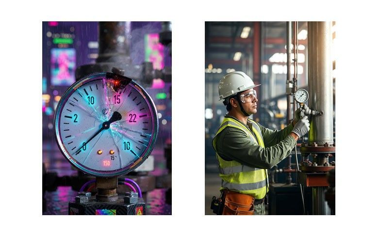 การป้องกัน Pressure Gauge ระเบิด (ทำตามได้จริง)