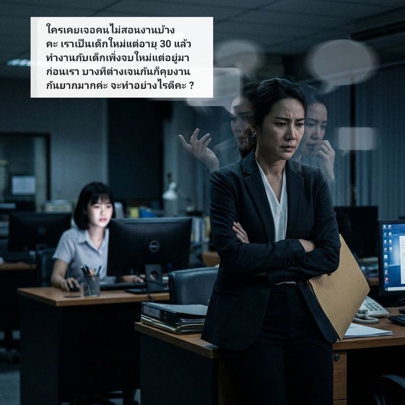 [Sarawut] ถ้าเราต้องฟังคนอายุน้อยกว่า จะคุยยังไง
ถ้าเจอสถานการณ์แบบนี้ ลองไล่ทีละช็อต
ปรับมุมมอง → ลองคุย → เรียนรู้เอง → สร้างตัวตน → ประเมินอีกที ถ้ายังไม่เวิร์ก
ค่อยตัดสินใจ