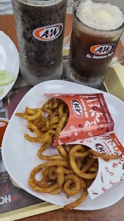 A&W จะปิดกิจการ!!!? ต้องไปกินก่อนแล้วแบบนี้!!!! Curry Fried สุดอร่อย! #กดติดตาม ให้ด้วยน๊า #foodie